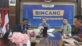 Kegiatan Bank Indonesia Perwakilan Provinsi Bengkulu, BI Bareng media. ANTARA