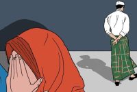Ilustrasi predator seksual oknum kiai.  Sembilan korban siap membuka aib itu di pengadilan.