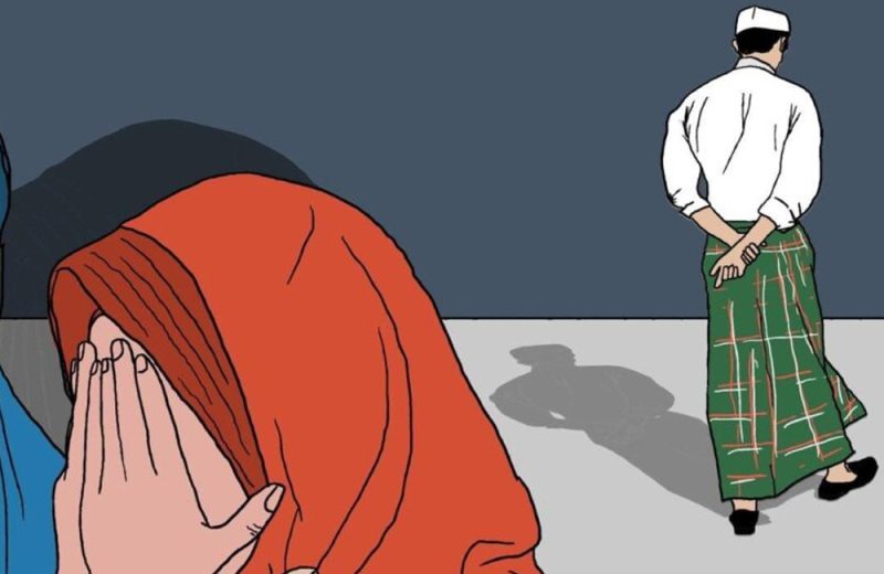 Ilustrasi predator seksual oknum kiai.  Sembilan korban siap membuka aib itu di pengadilan.