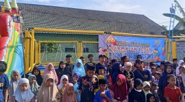 BIP Gelorakan Spirit Kepedulian, Bahagiakan Anak Yatim di Pamekasan